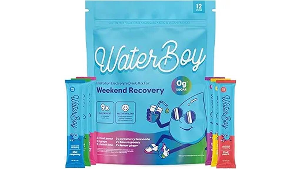 hydration recovery sample pack