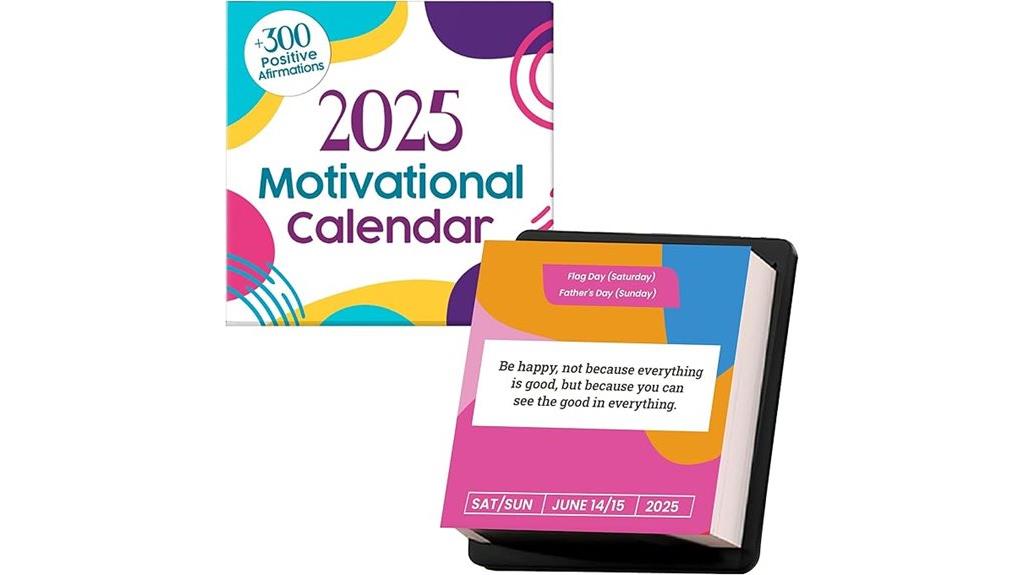 inspirational 2025 calendar quotes