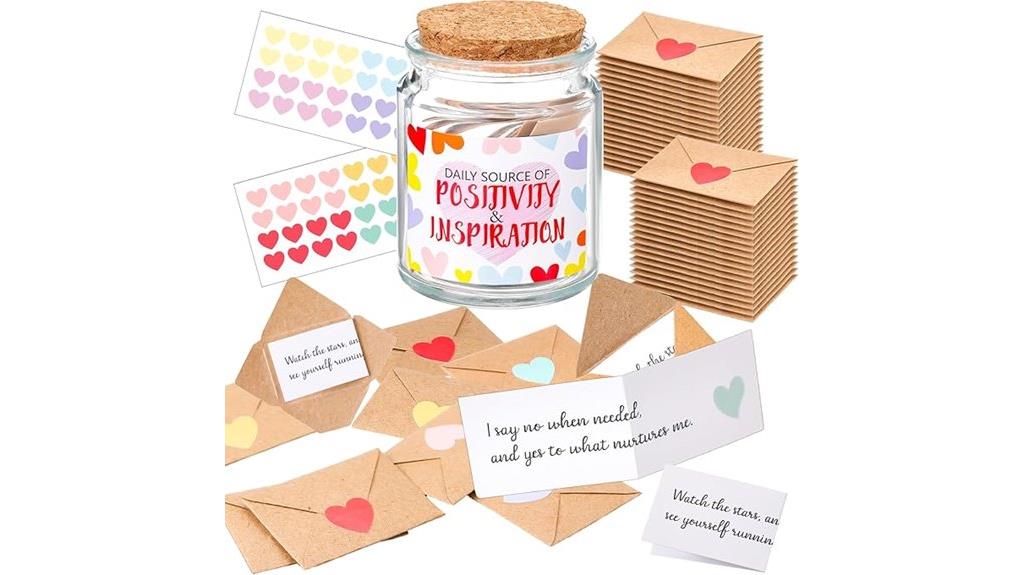 inspirational gratitude affirmation set
