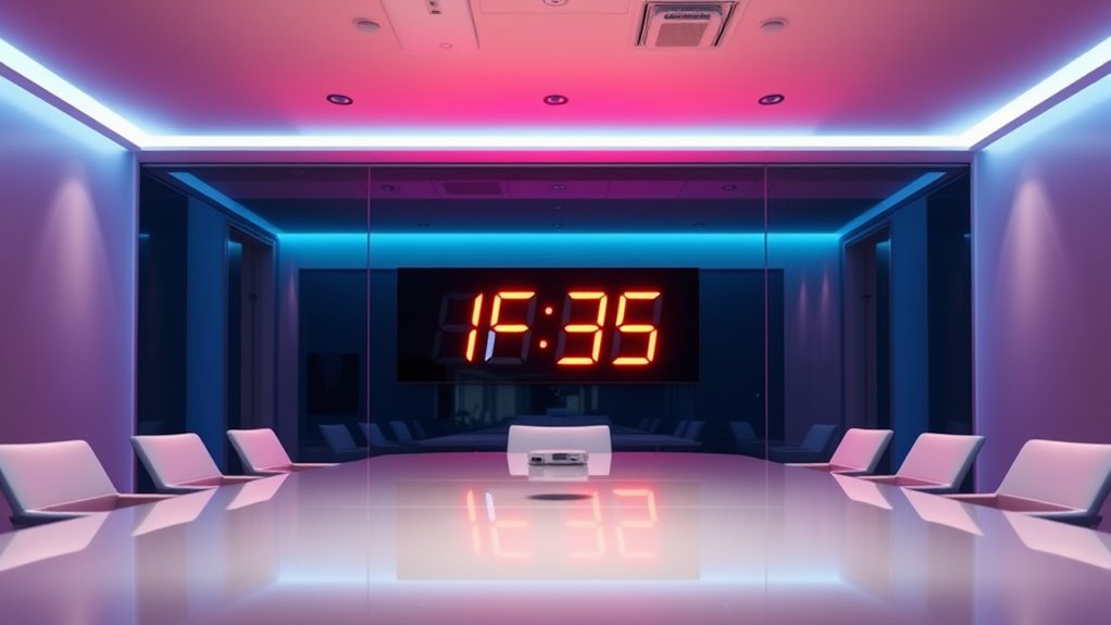 key features for meeting clocks