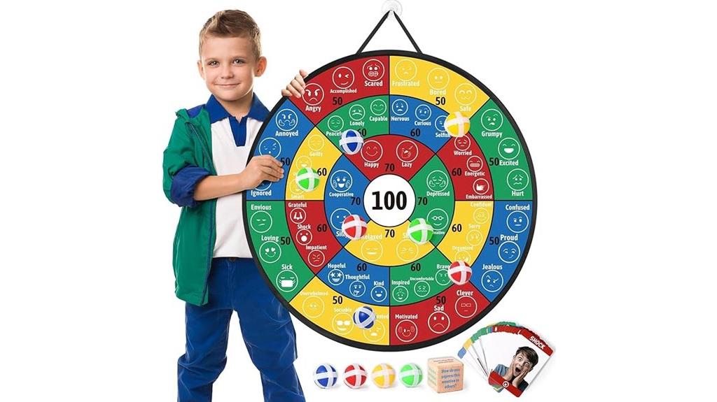kids emotional dart games