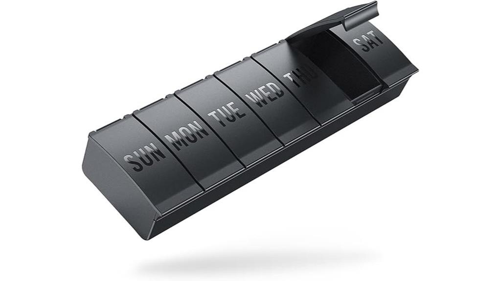 large weekly pill organizer