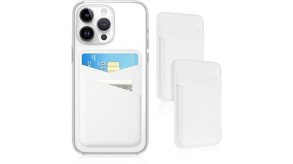 leather phone card holder