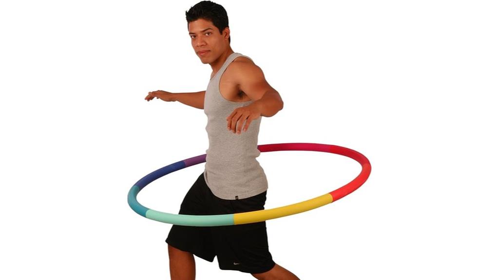 lightweight ridgeless fitness hoop