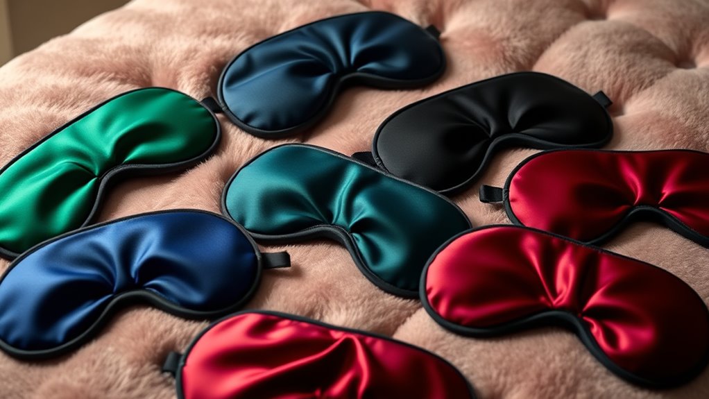 luxurious sleep mask selection
