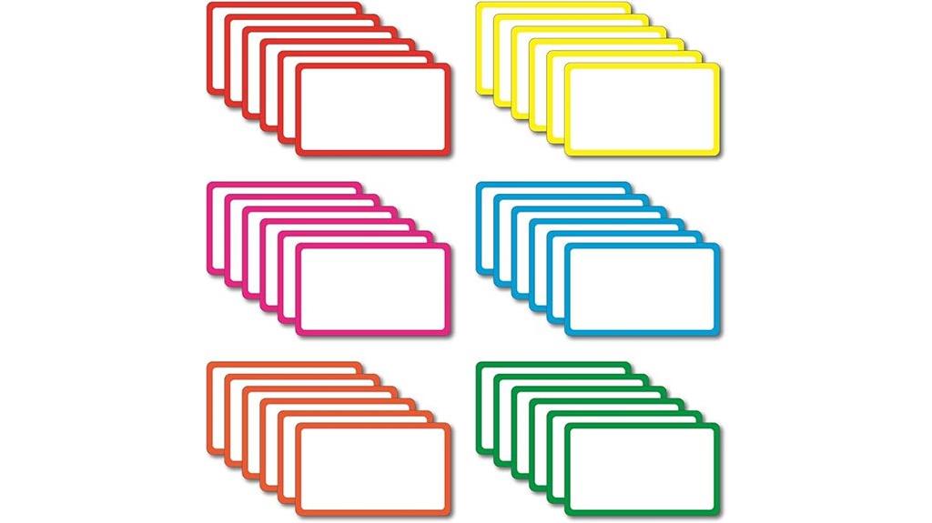 magnetic dry erase labels