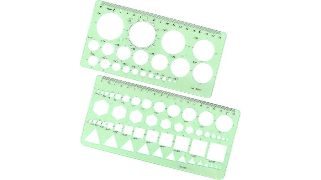 measuring rulers pack