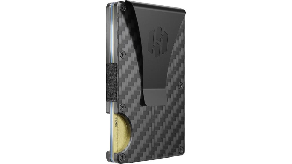 men s rfid wallet with clip