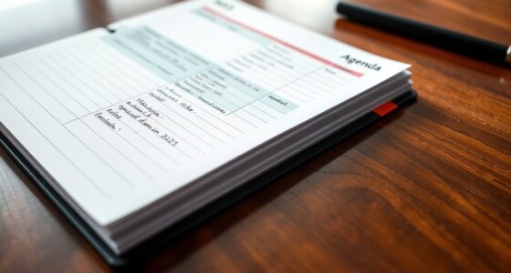 mentor meeting agenda pads