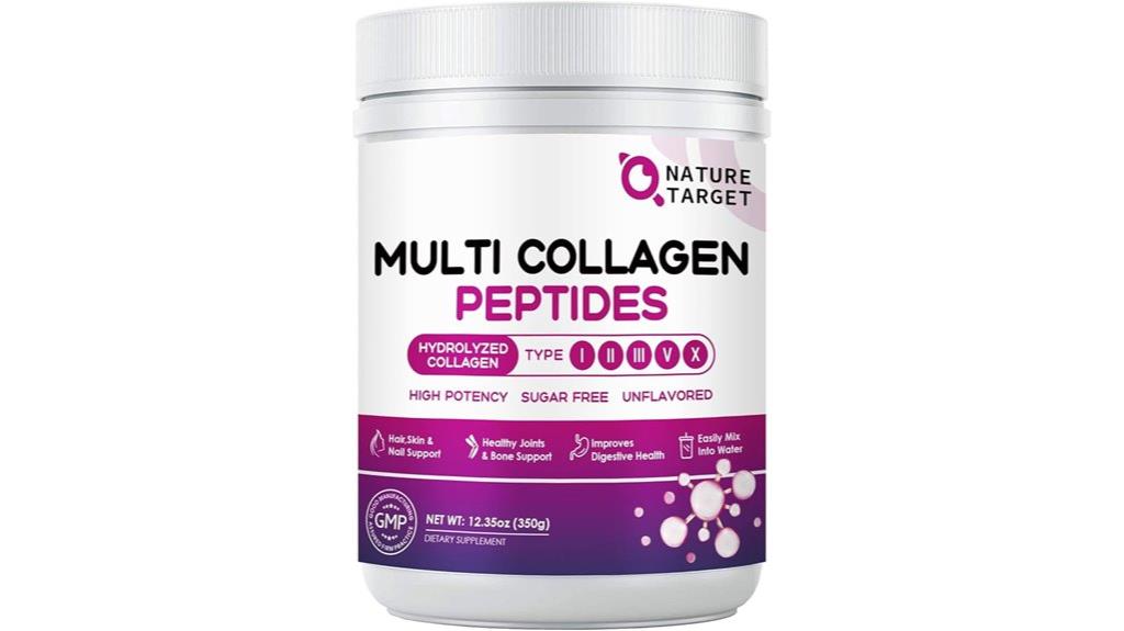 multi collagen peptides powder