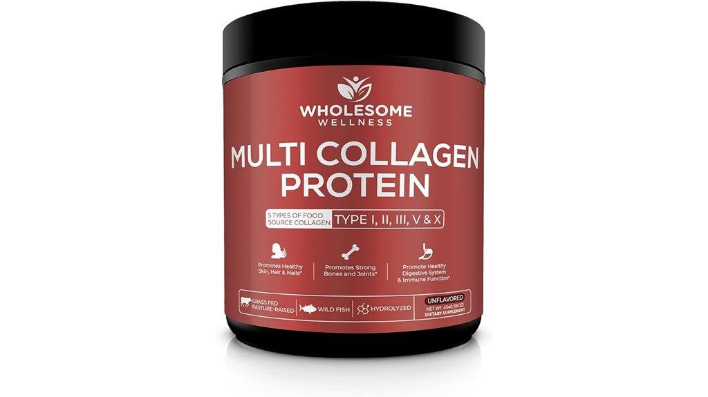 multi collagen wellness protein powder