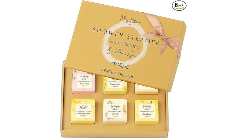 organic aromatherapy shower steamer