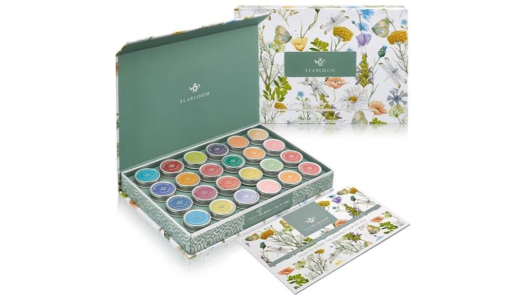 organic loose leaf tea chest