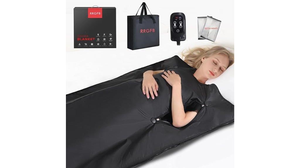 portable detox sauna blanket