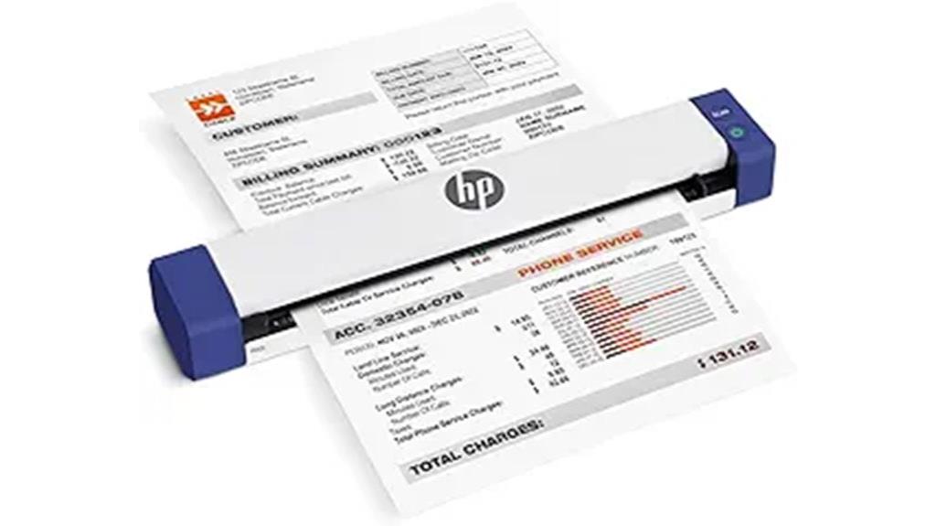 portable usb document scanner