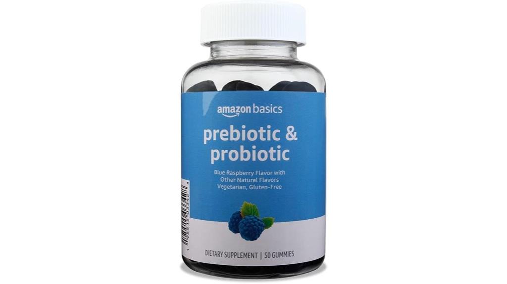 prebiotic probiotic gummy supplements