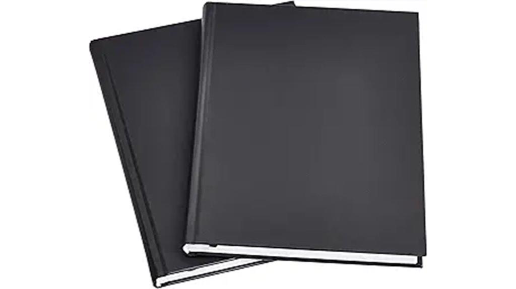 professional black journal pack