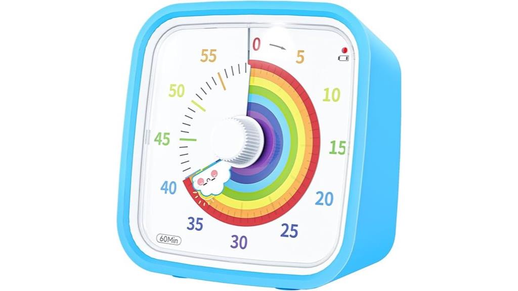 rainbow disk timer case