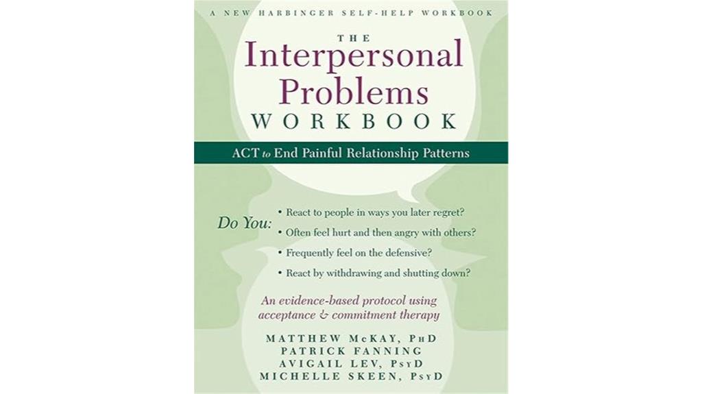 relationship patterns therapy workbook