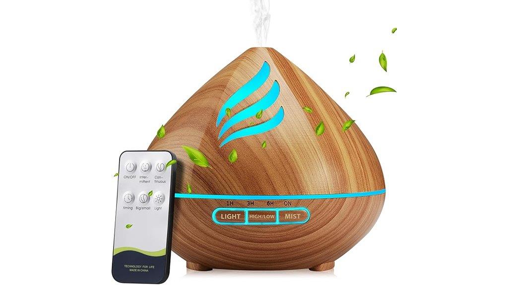 remote led essential oil