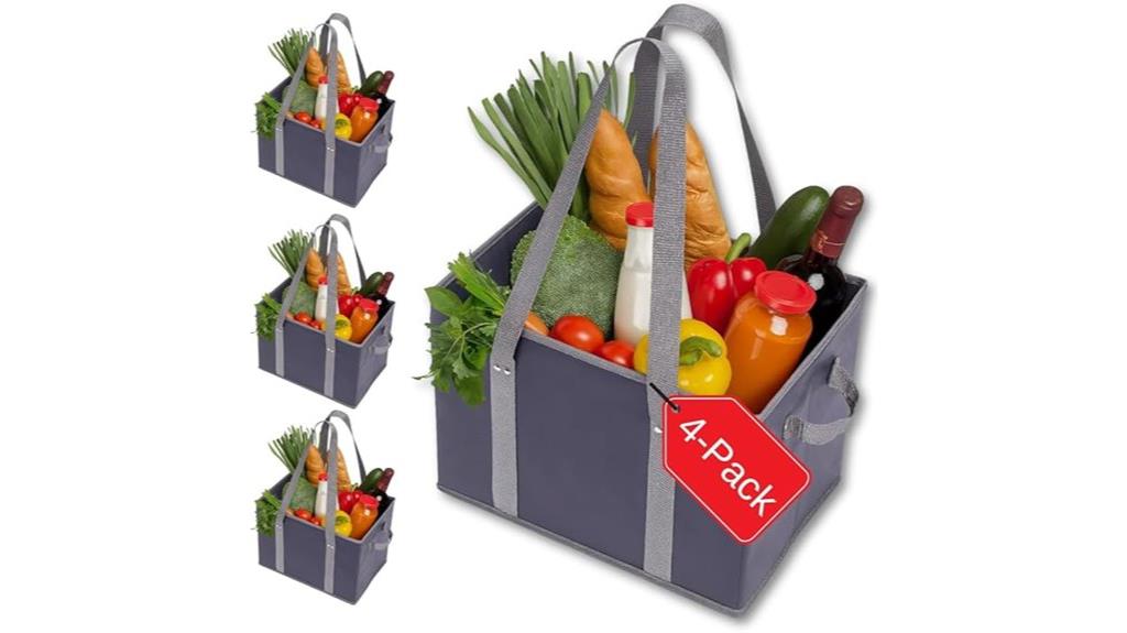reusable grocery bag set