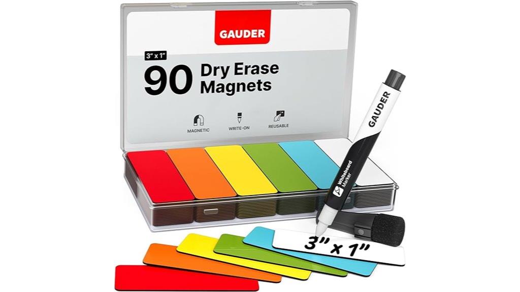 reusable magnetic labels pack
