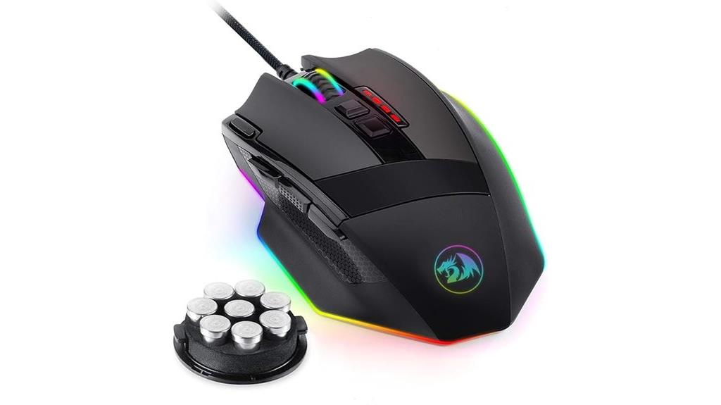 rgb wired gaming mouse