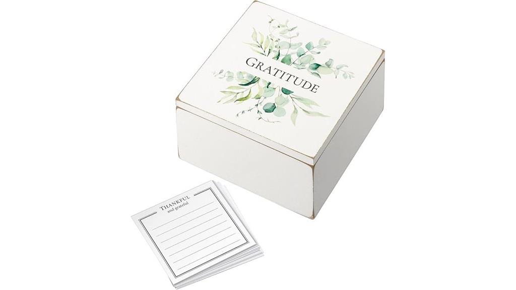 rustic botanical gratitude box
