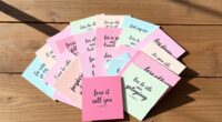 self esteem affirmation cards