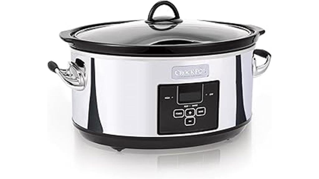 seven quart programmable slow cooker