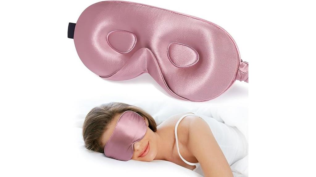 silk sleep mask adjustable