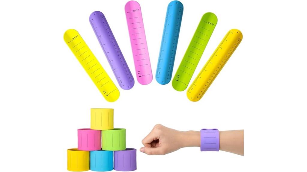 six nurse silicone bracelets