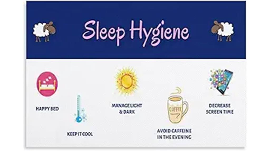 sleep hygiene awareness poster