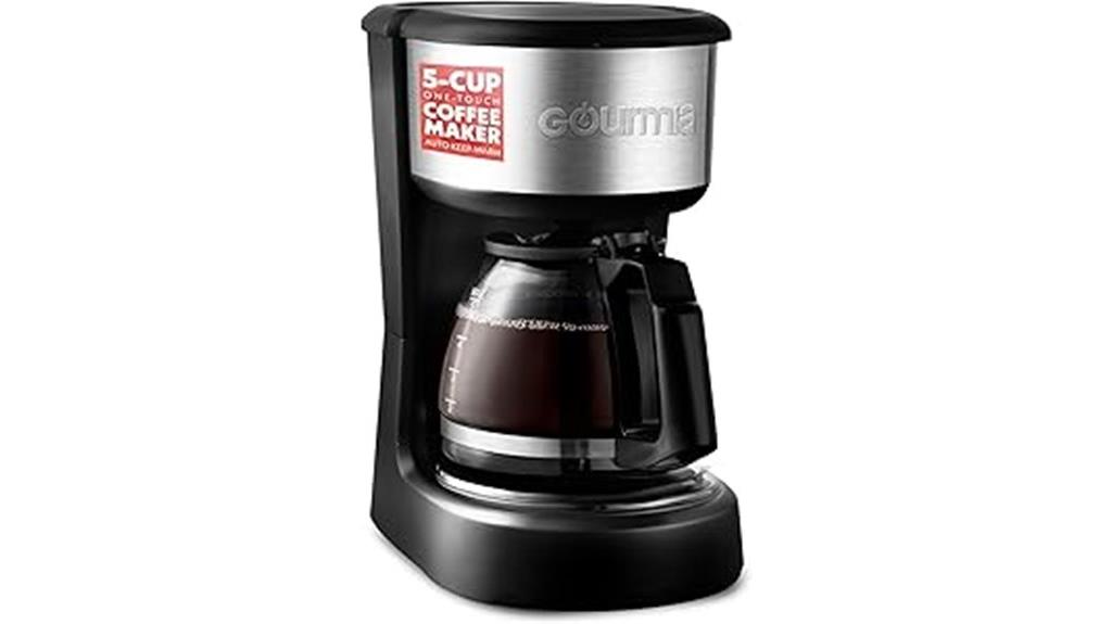 small countertop coffee brewer