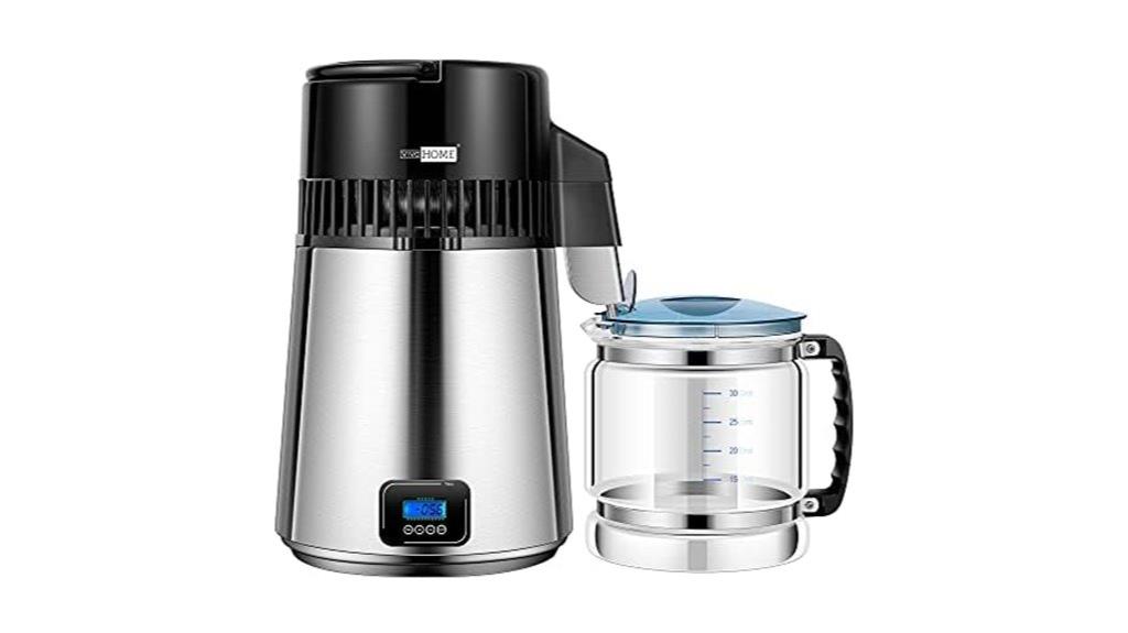 stainless steel water distiller