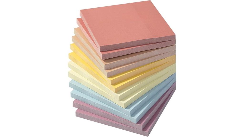 sticky notes 3x3 inches