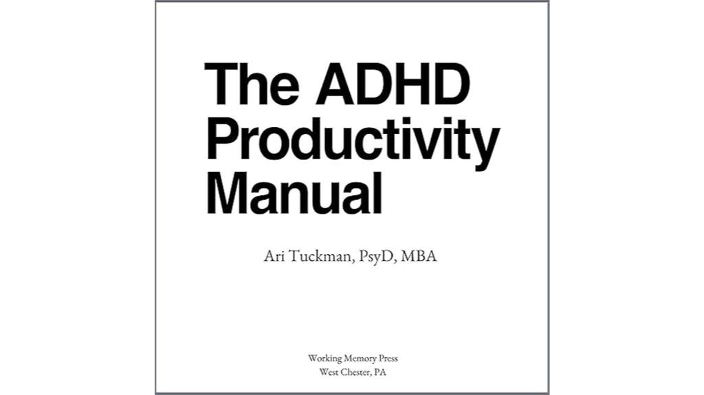 strategies for managing adhd