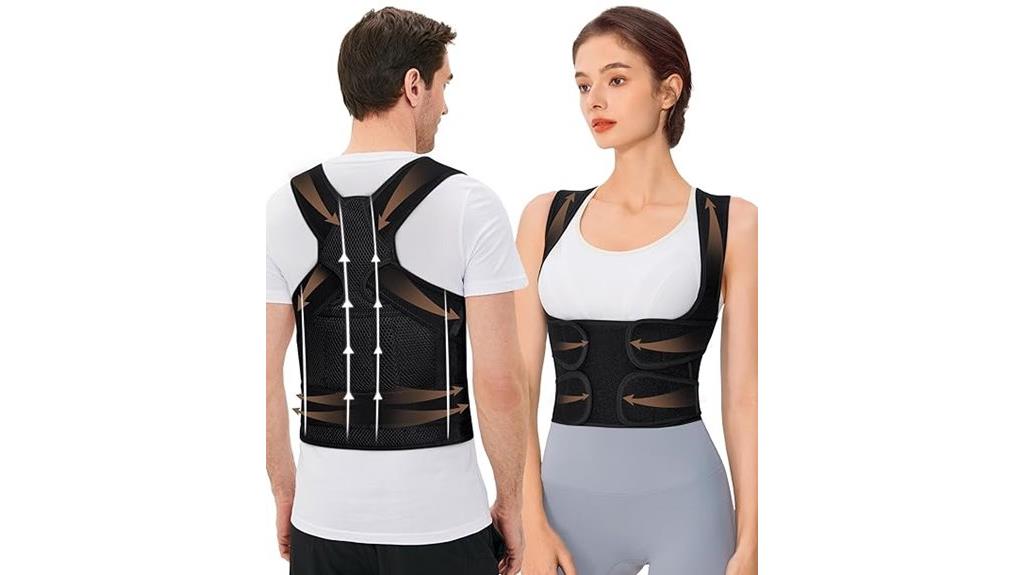stylish unisex posture support