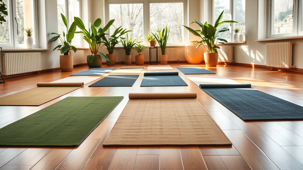 sustainable comfort yoga mats