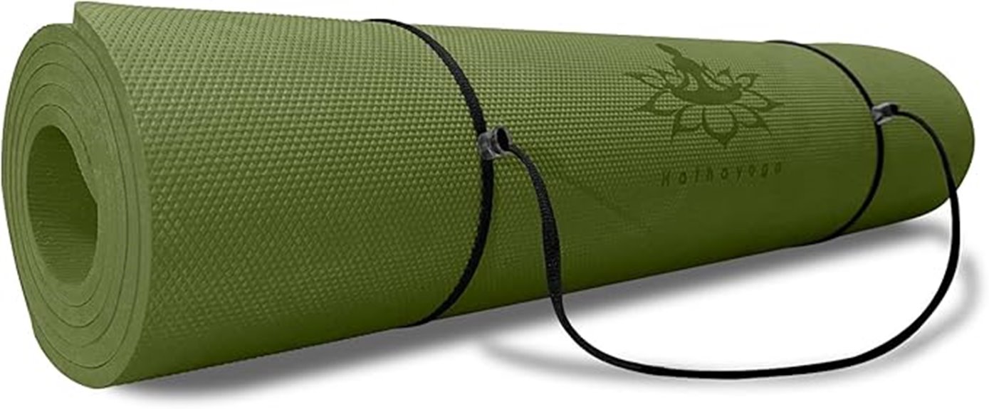 thick eco friendly yoga mat