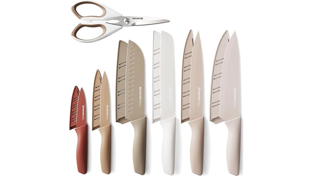 thirteen piece kitchen knife set