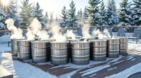 top cold immersion ice barrels