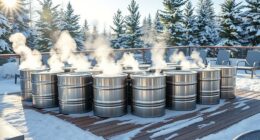 top cold immersion ice barrels