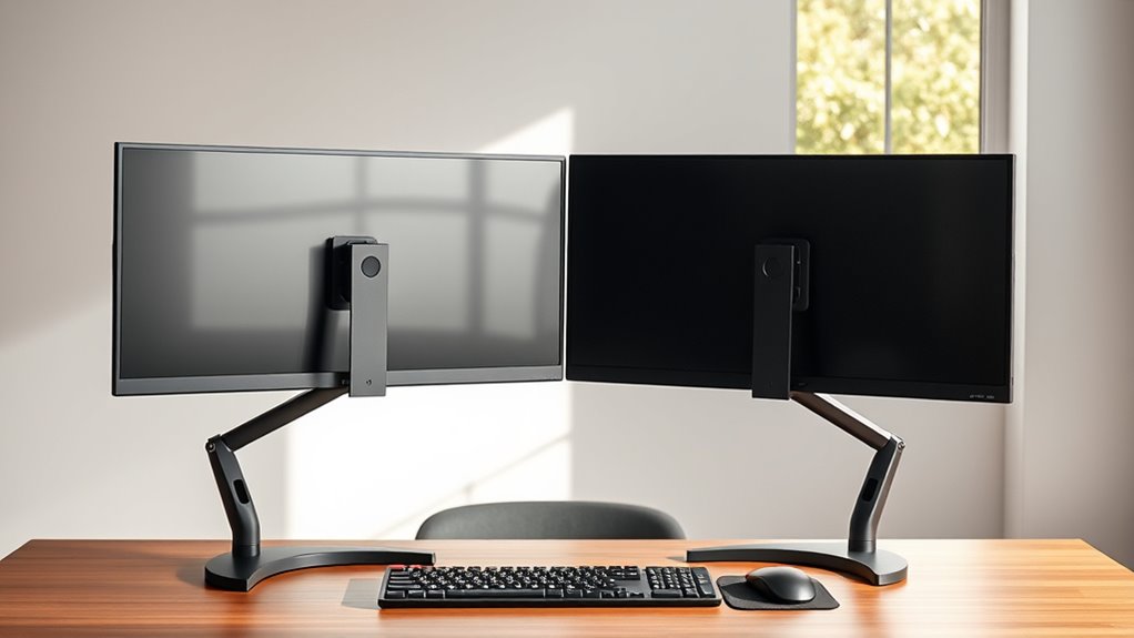 top dual monitor stands