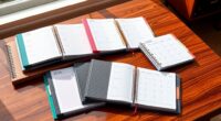 top lay flat daily planners
