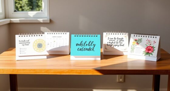 top motivational desk calendars