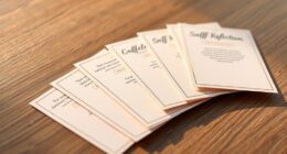 top self reflection question cards