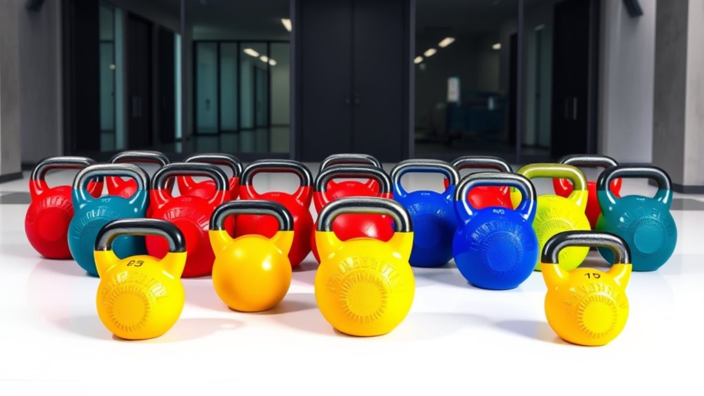top vinyl kettlebell sets