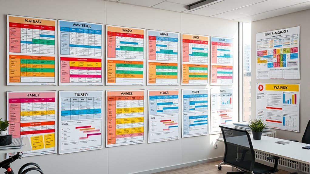top wall charts for productivity