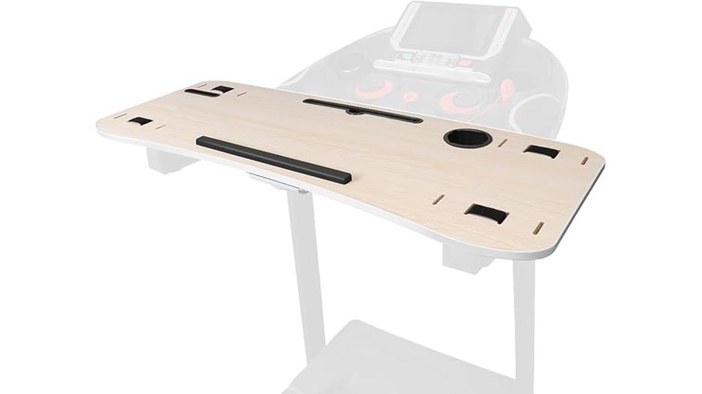 treadmill desk with accessories
